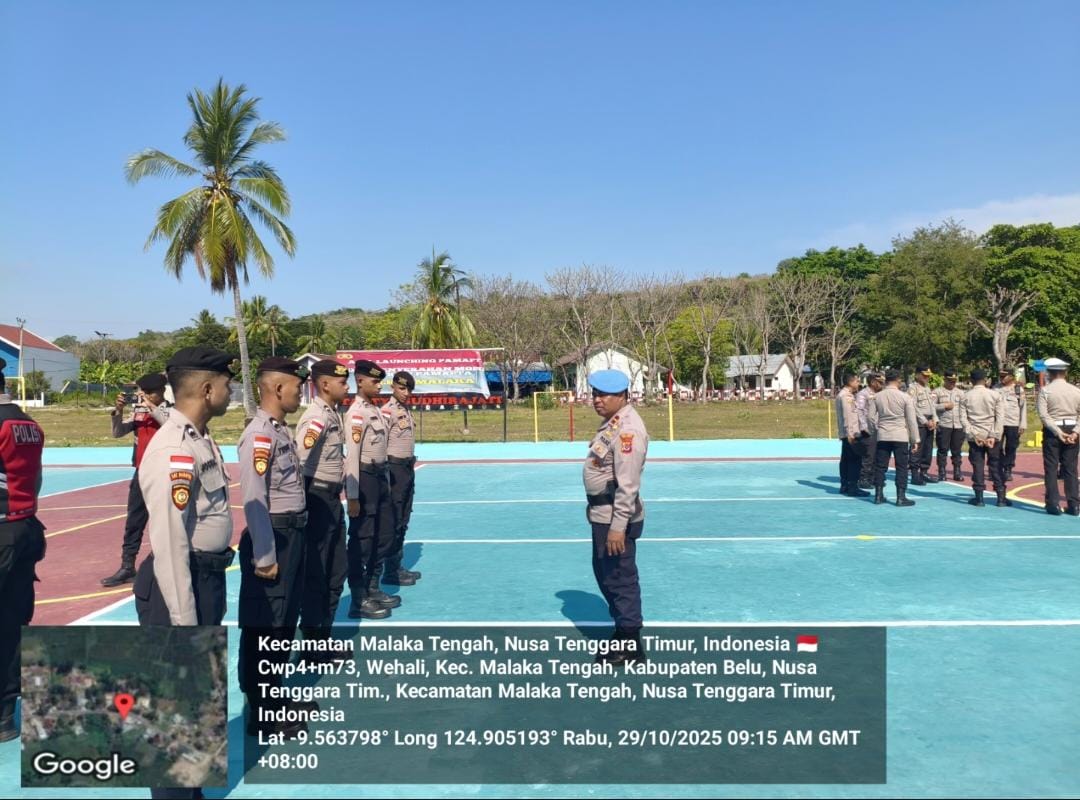 Propam Polres Malaka Sosialisasikan Larangan Gaya Hidup Hedon di Lingkungan Polri