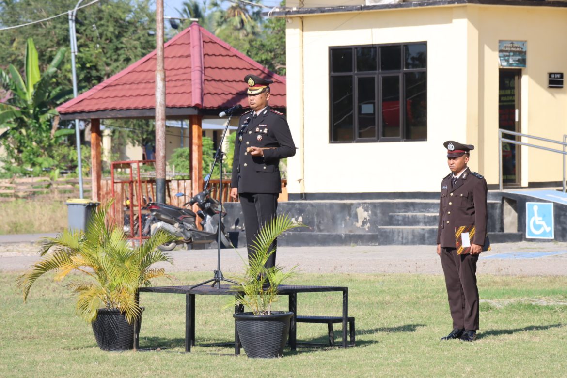 Polres Malaka Gelar Upacara Hari Kesaktian Pancasila, Kapolres Tekankan Semangat Persatuan dan Nasionalisme