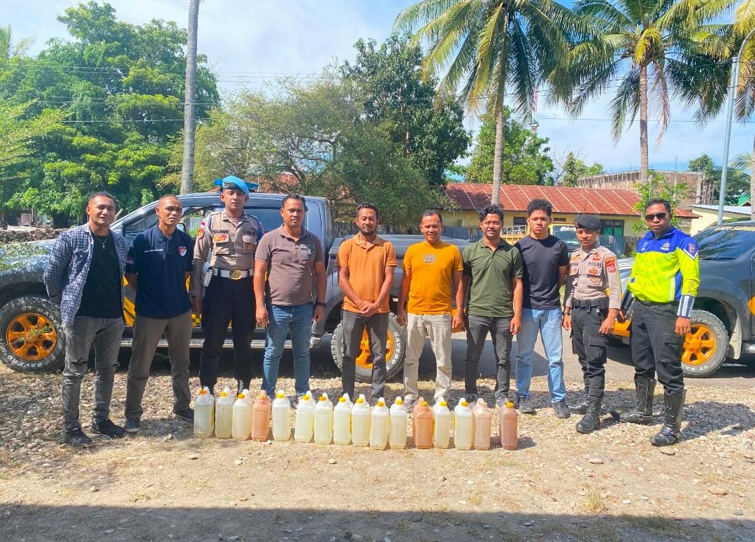 Bersih dari Miras, Polres Malaka Gencarkan KRYD Demi Keamanan dan Ketertiban