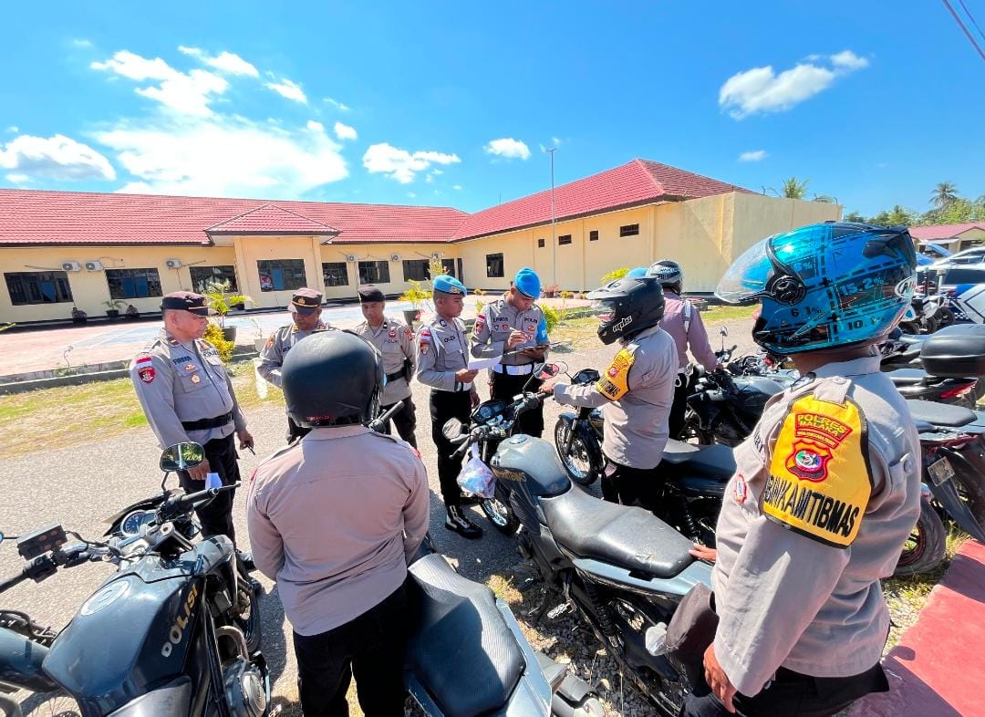 Polres Malaka Laksanakan Pemeriksaan dan Pengecekan Randis Polri, Pastikan Tertib Administrasi dan Siap Operasional