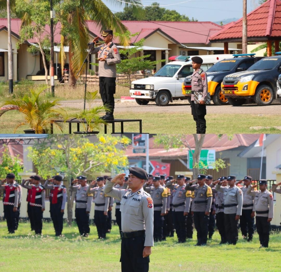 Polres Malaka gelar apel kesiapan tanggap darurat bencana hidrometeorologi tahun 2025