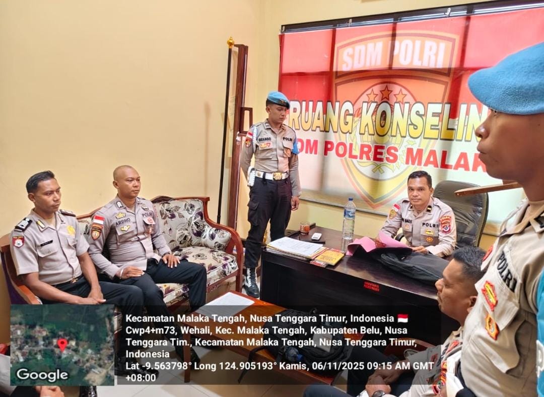 Propam Polres Malaka Tegaskan Komitmen Pengawasan: Wujudkan Anggota Polri yang Berintegritas dan Profesional