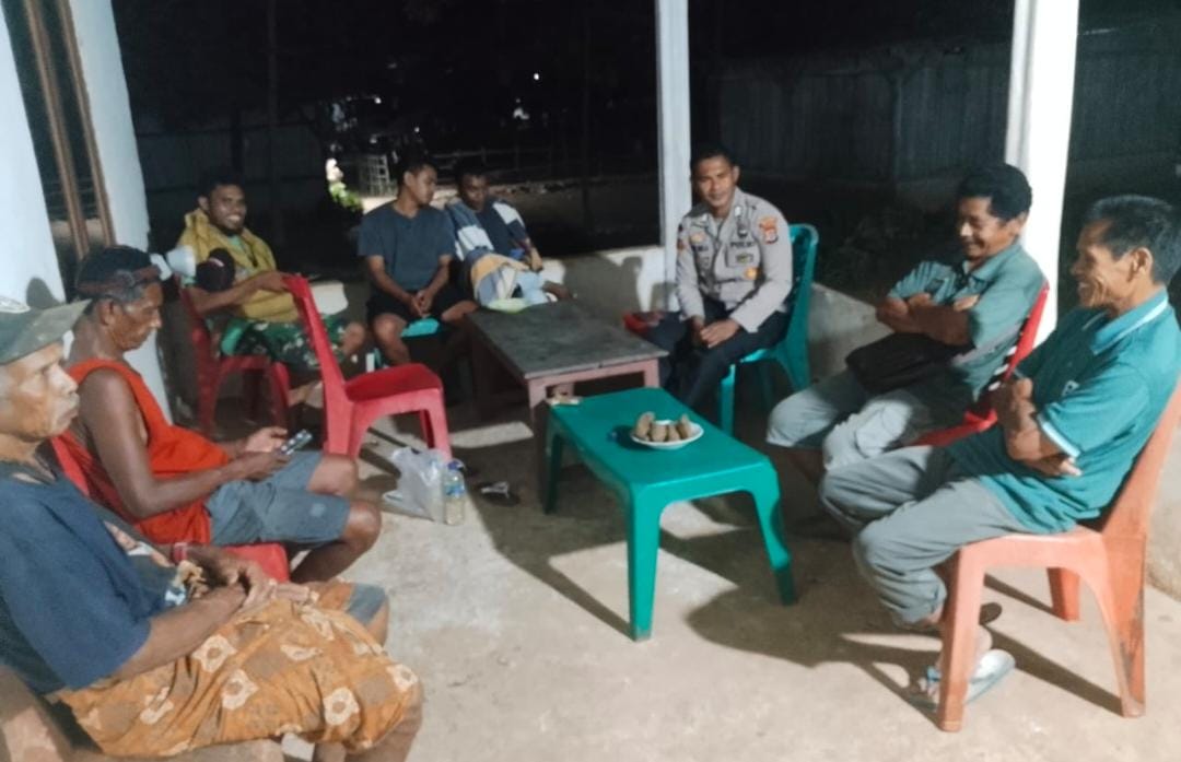 Wujudkan Lingkungan Aman, Polsek Rinhat Ajak Masyarakat Bersinergi Jaga Kamtibmas