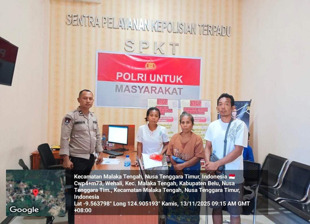 SPKT Polres Malaka Hadir dengan Pelayanan Cepat, Responsif, dan Humanis kepada Masyarakat