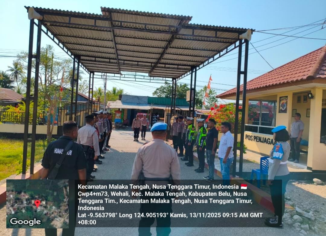 Propam Polres Malaka Sosialisasikan Larangan Gaya Hidup Hedon bagi Anggota Polri