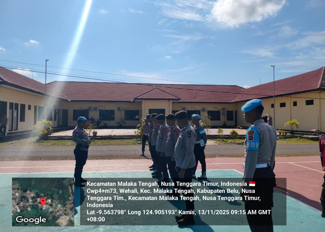 Propam Polres Malaka Beri Pengarahan dan Pengendalian Personel: Cegah Pelanggaran, Wujudkan Disiplin dan Profesionalisme Anggota Polri