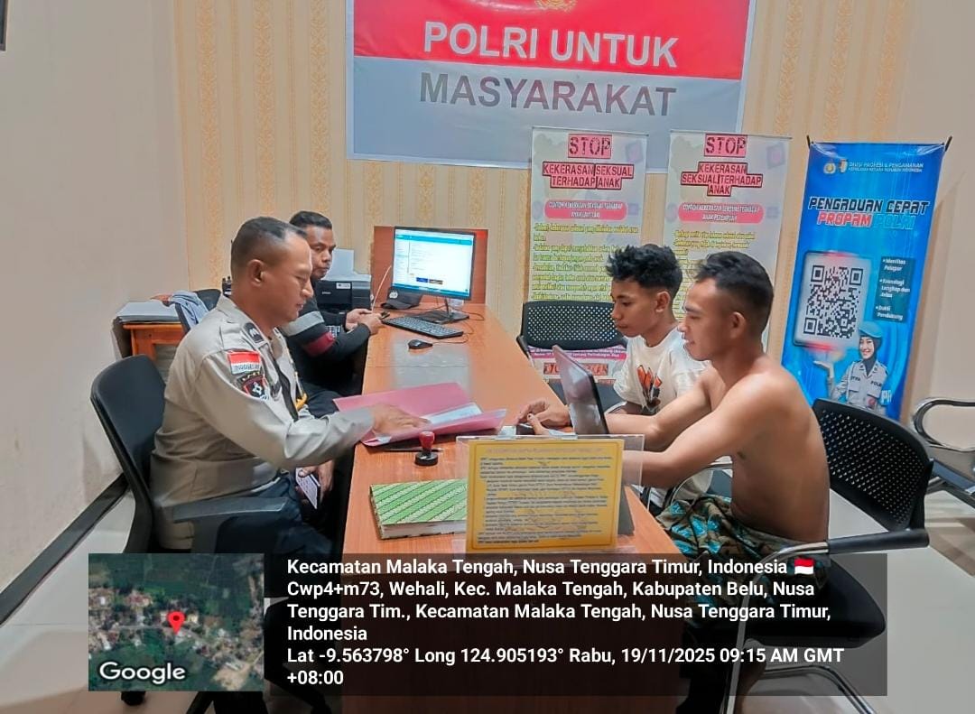 SPKT Polres Malaka Hadir dengan Pelayanan Cepat, Humanis dan Transparan