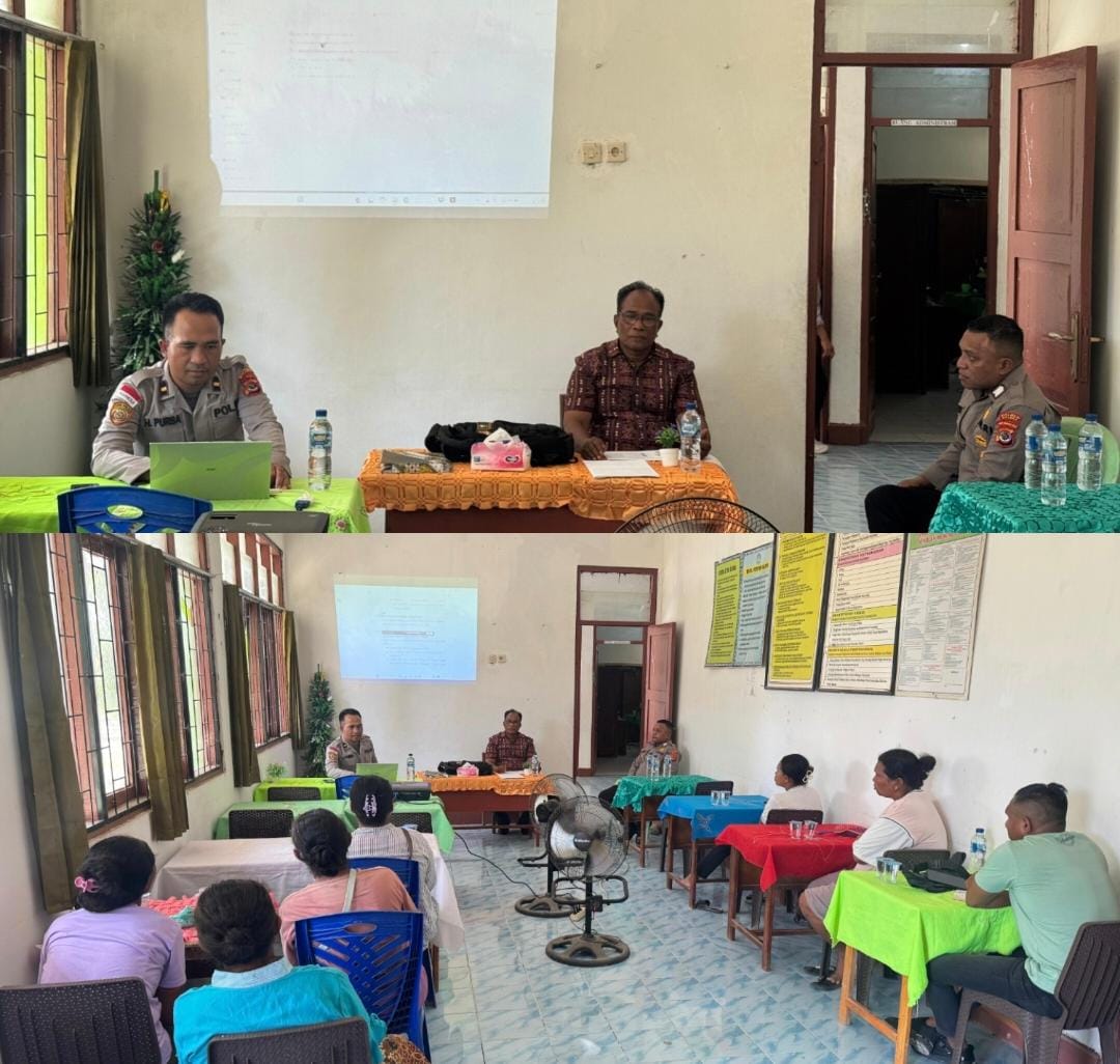 Polres Malaka Laksanakan Sosialisasi Lanjutan SPMB SMA Kemala Taruna Bhayangkara kepada Orang Tua Murid Berprestasi