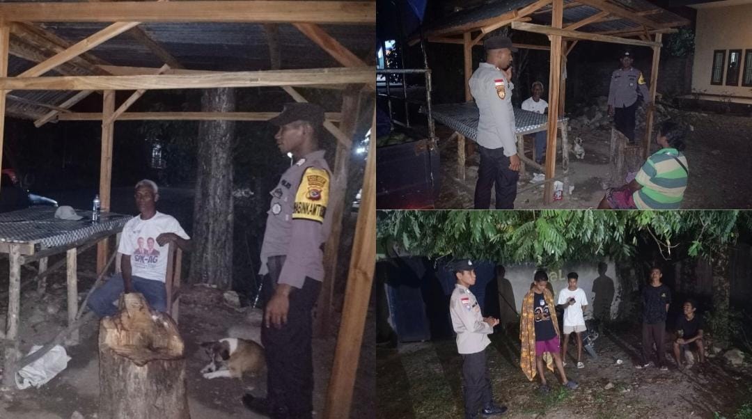 Polsek Malaka Timur Intensifkan Patroli Dialogis Dukung Commander Wish Kapolda NTT Jaga Stabilitas Kamtibmas