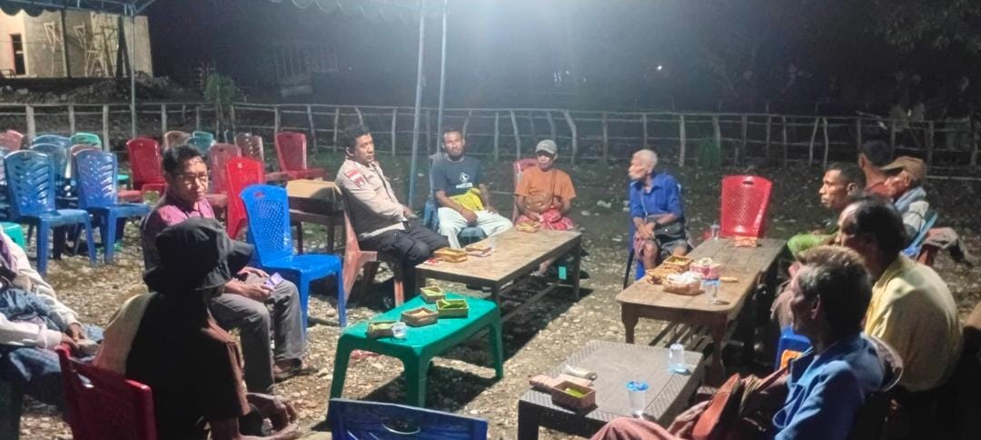 Patroli Humanis Polsek Weliman Cegah Gangguan Kamtibmas di Wilayah Pedesaan 