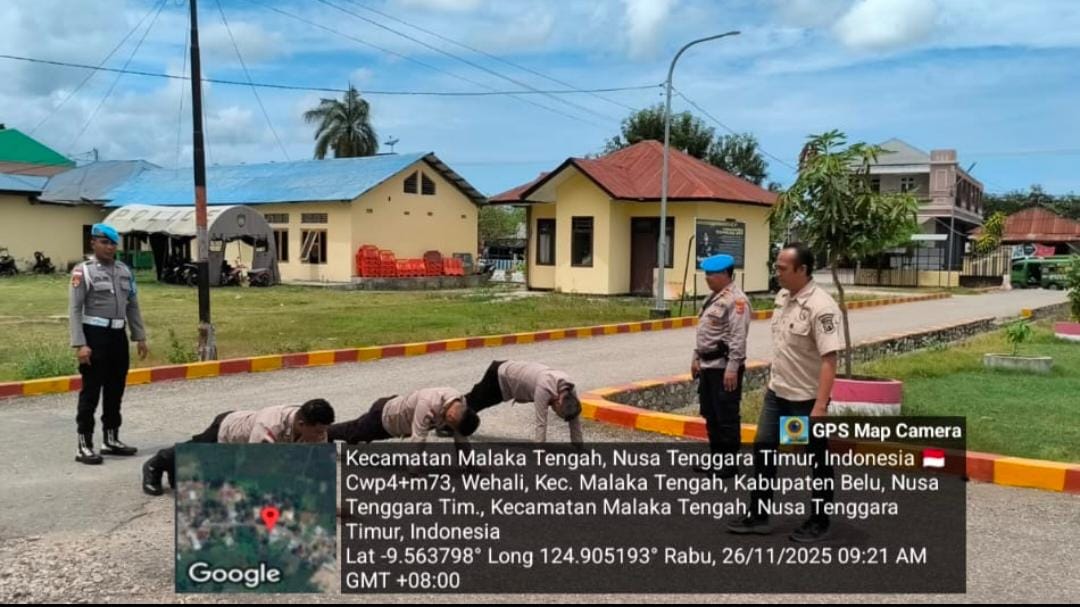 Propam Polres Malaka Tertibkan Anggota Polri Yang Bergaya Hidup Hedon