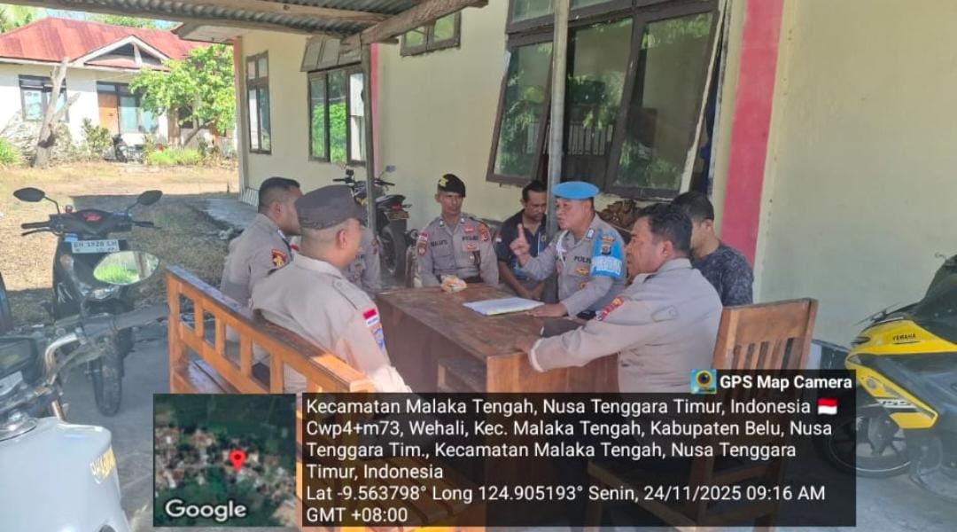 Propam Polres Malaka Sosialisasikan Larangan Gaya Hidup Hedon bagi Anggota Polri