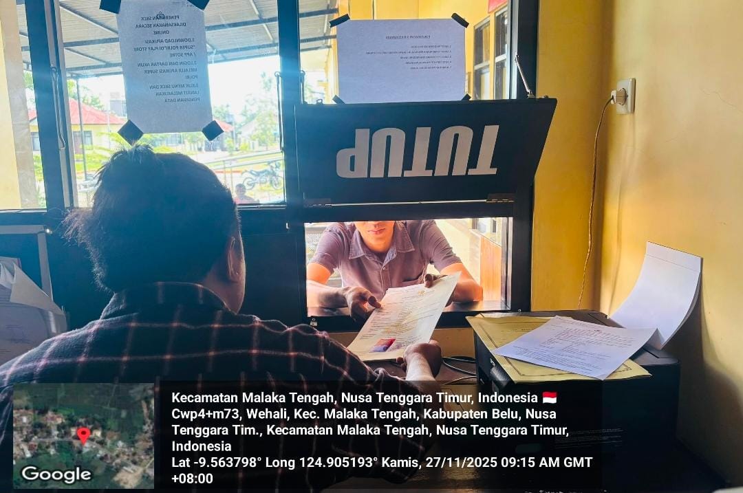 Pelayanan SKCK Polres Malaka Kini Lebih Ramah, Cepat dan Anti Korupsi