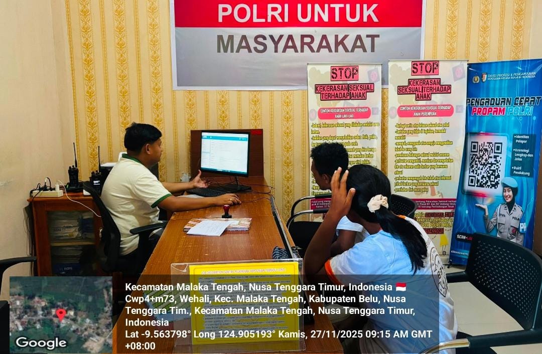 SPKT Polres Malaka Hadir dengan Pelayanan Cepat, Humanis dan Transparan