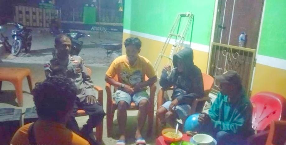 Patroli Dialogis Polsek Malaka Timur Perkuat Kamtibmas di Wilayah Rawan