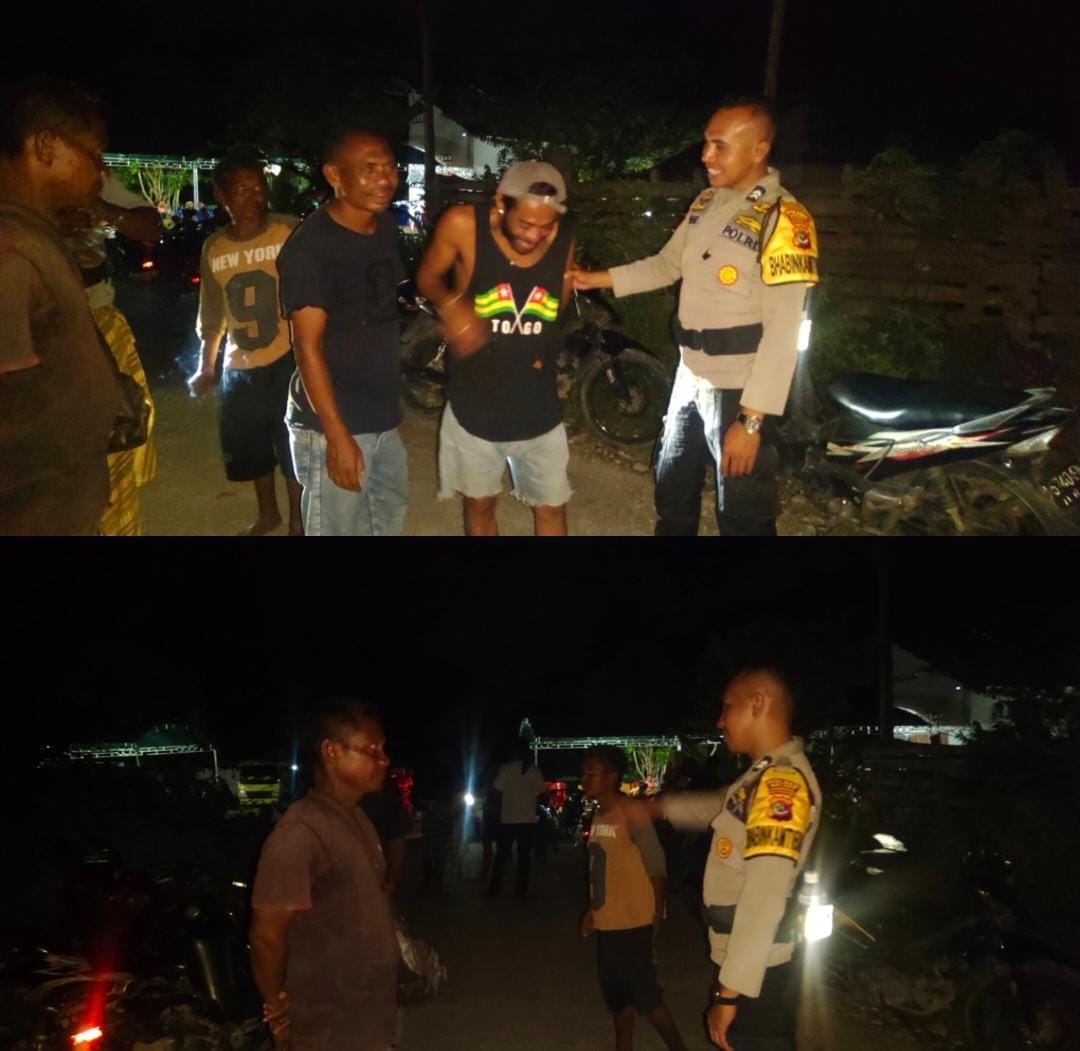 Patroli Dialogis Polsek Wewiku Perkuat Upaya Pencegahan Gangguan Kamtibmas di Malam Hari