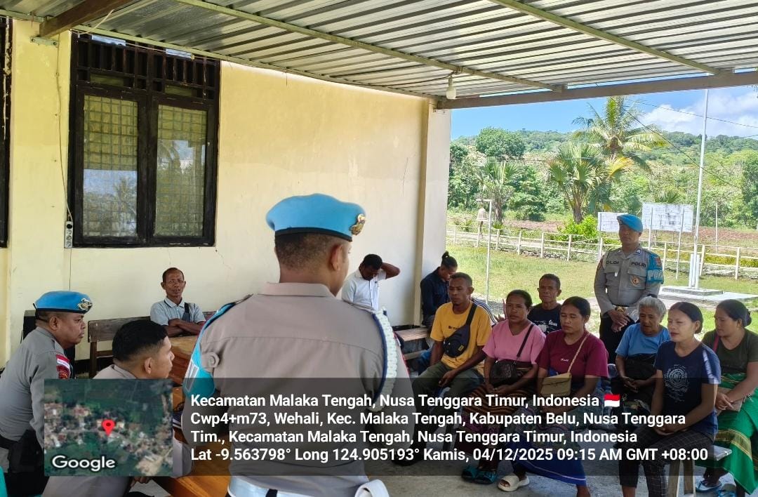 Propam Polres Malaka Sosialisasikan Larangan Gaya Hidup Hedon bagi Anggota Polri