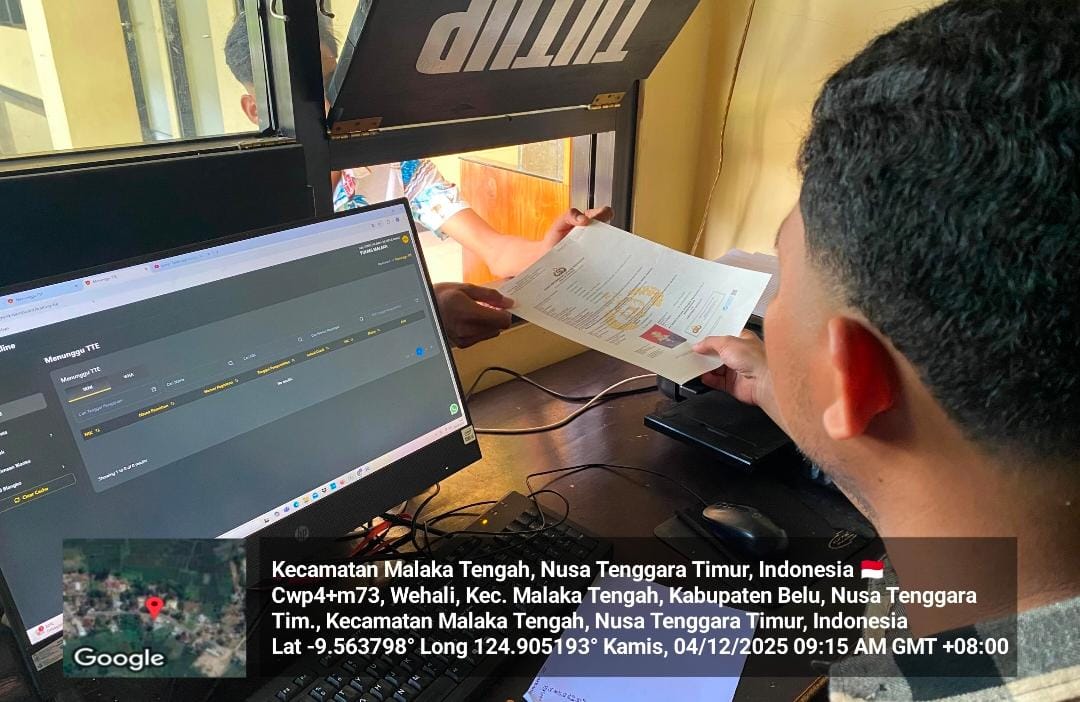 Pelayanan SKCK Polres Malaka Kini Lebih Ramah, Cepat dan Anti Korupsi