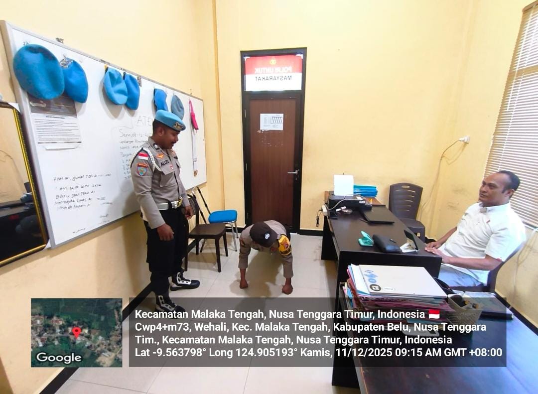 Propam Polres Malaka Tertibkan Anggota Polri Yang Bergaya Hidup Hedon