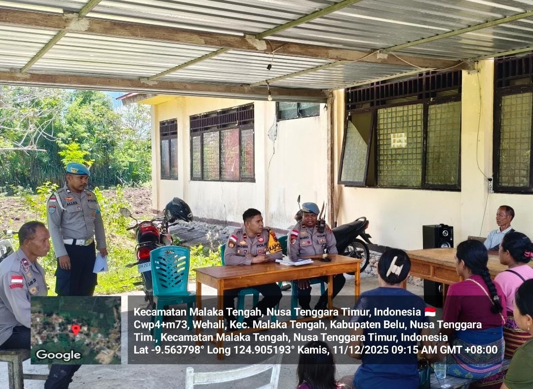 Propam Polres Malaka Sosialisasikan Larangan Gaya Hidup Hedon bagi Anggota Polri