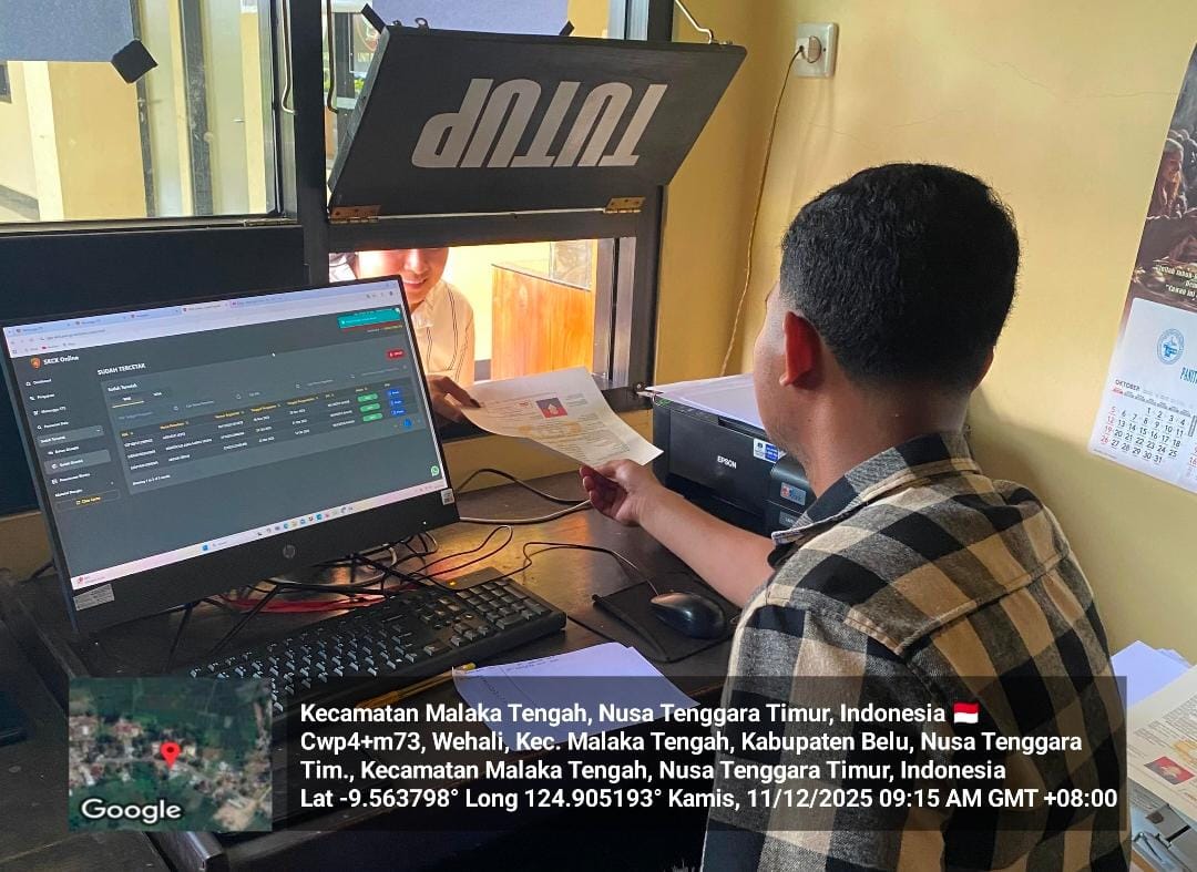 Pelayanan SKCK Polres Malaka Kini Lebih Ramah, Cepat dan Anti Korupsi