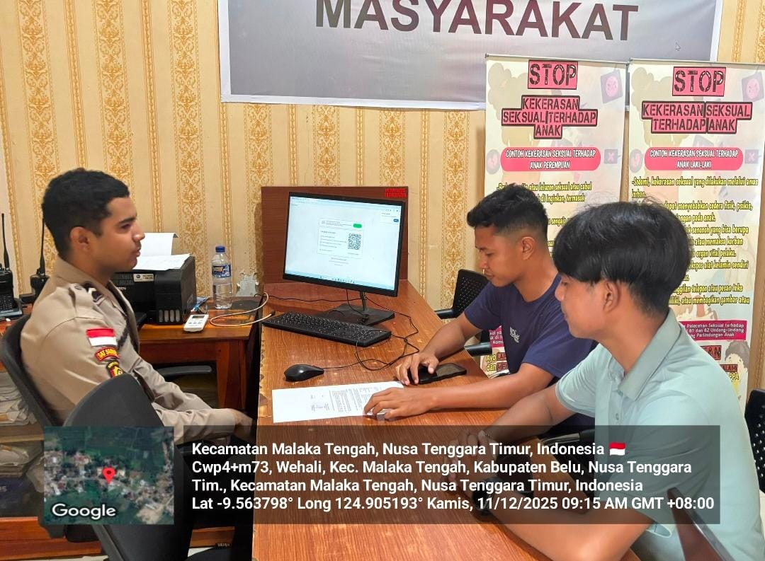 SPKT Polres Malaka Hadir dengan Pelayanan Cepat, Humanis dan Transparan