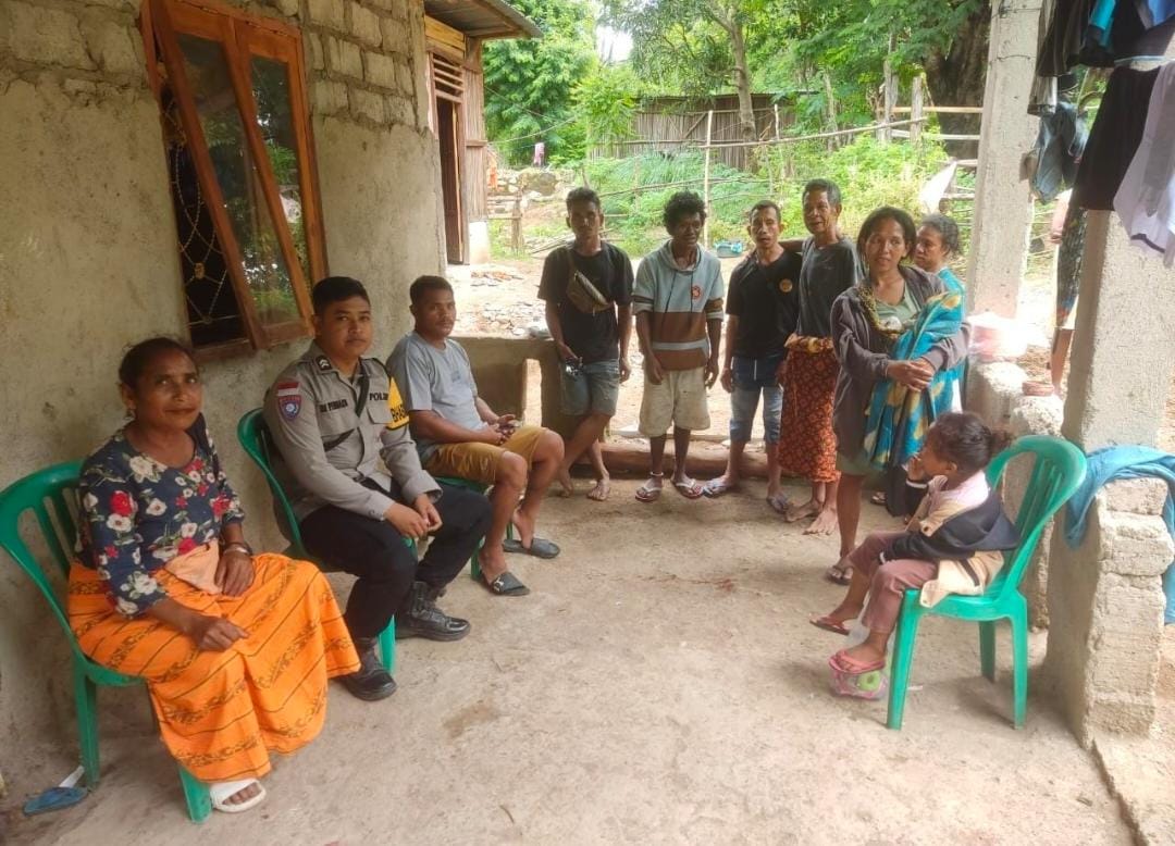 Tindak Lanjut Commander Wish Kapolda NTT, Polsek Malaka Timur Laksanakan Patroli Dialogis dan KRYD