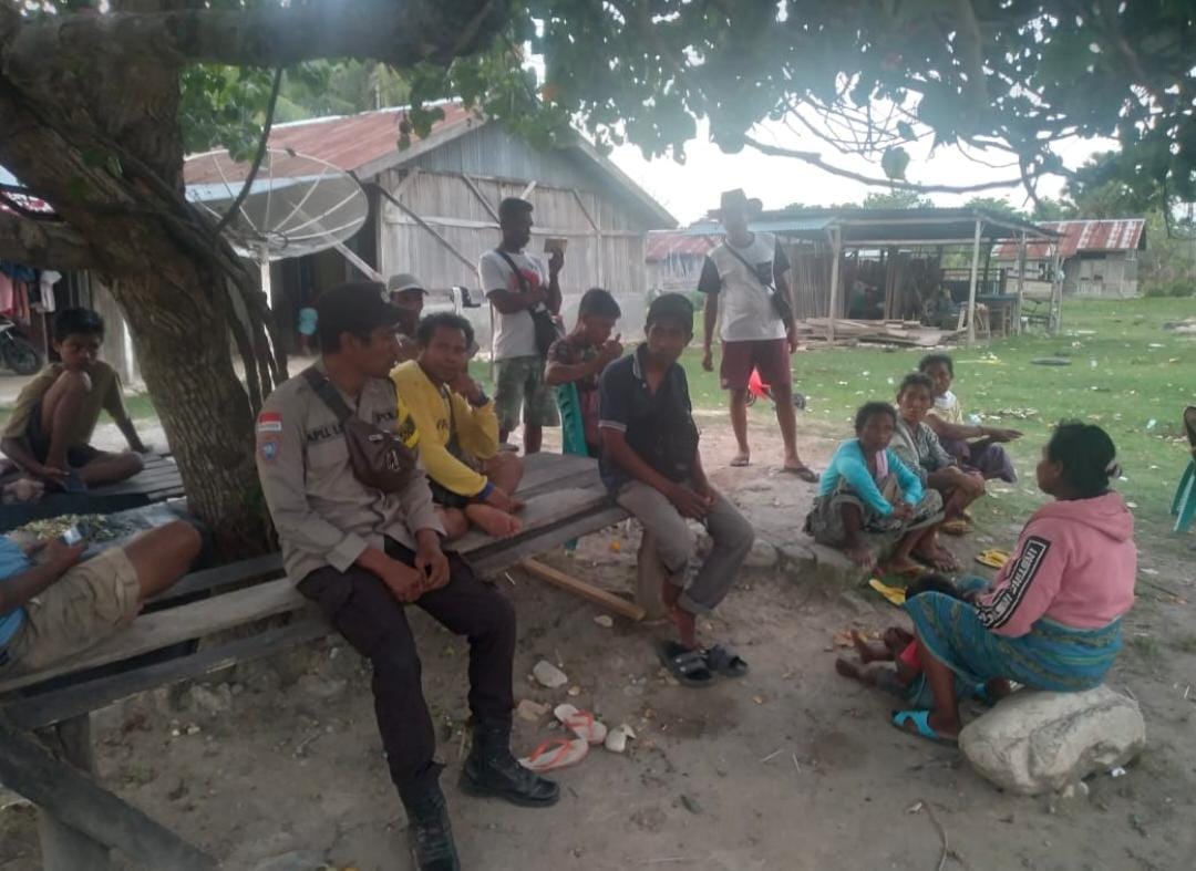 Polsek Wewiku Hadir di Tengah Masyarakat, Patroli Dialogis Cegah Gangguan Kamtibmas