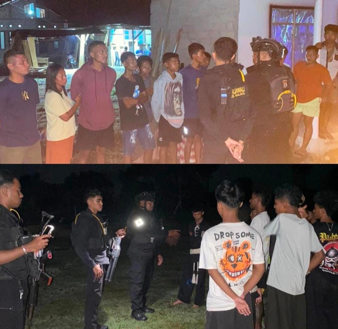 Patroli Presisi Samapta Polres Malaka Intensifkan Pencegahan Premanisme, Situasi Kamtibmas Tetap Kondusif