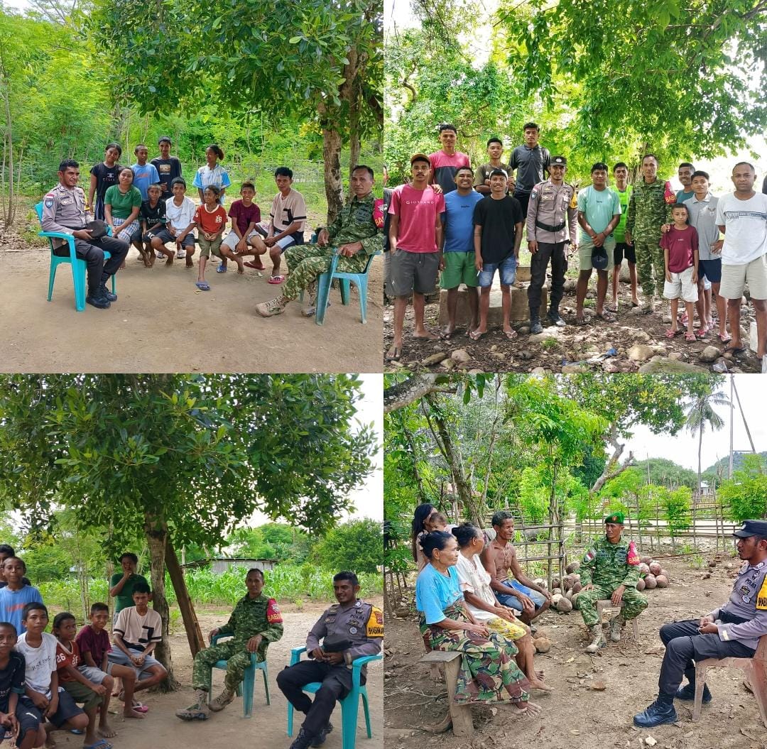 Patroli Dialogis Polsek Sasitamean Perkuat Harkamtibmas dan Cegah Gangguan Keamanan Siang Hari