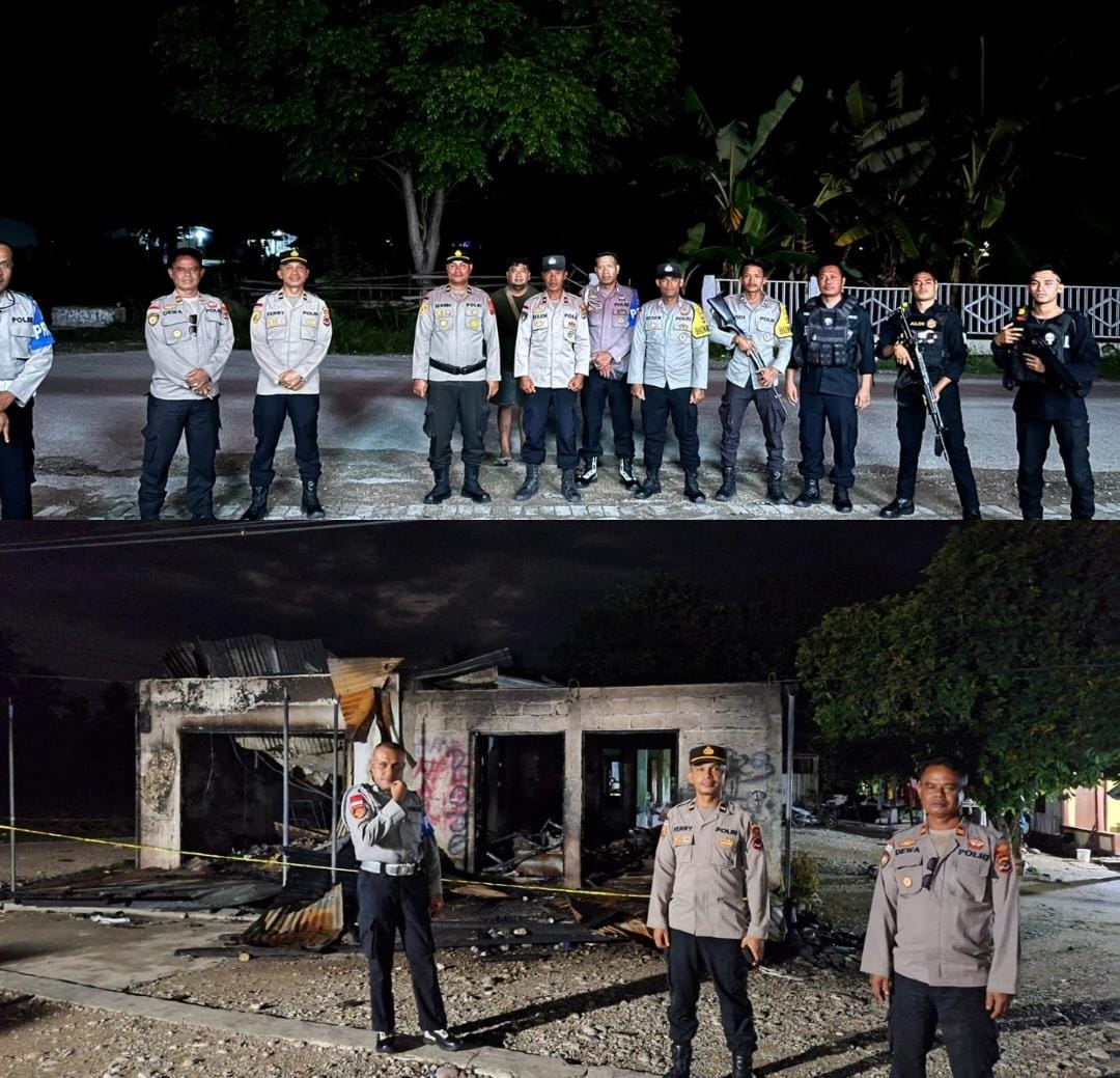 Patroli Gabungan Rayonisasi Tiga Polsek Jaga Stabilitas Kamtibmas Pasca Kejadian di Besitaek