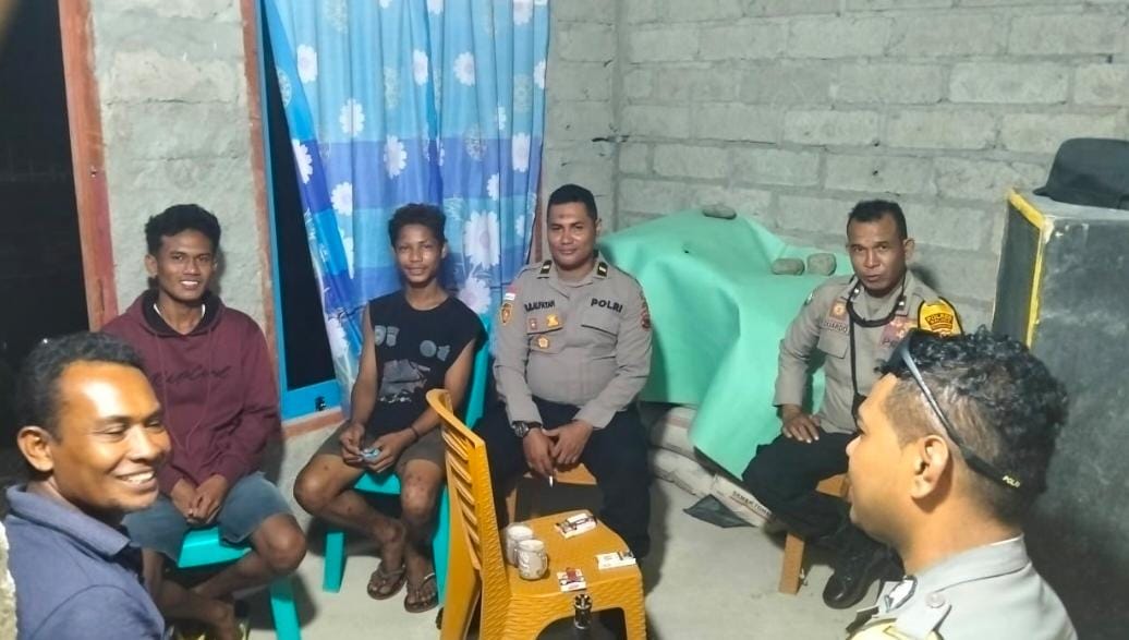 Patroli Dialogis Polsek Malaka Barat, Perkuat Peran Orang Tua Cegah Kenakalan Remaja