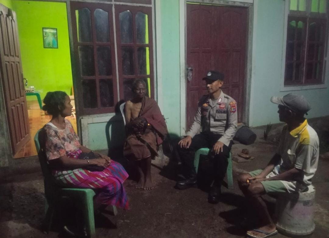 Polsek Sasitamean Tingkatkan Patroli Dialogis Antisipasi Curanmor dan Tawuran Pemuda