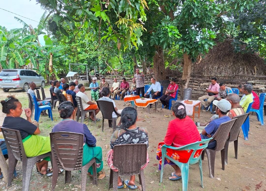 Edukasi dan Pendekatan Adat, Polsek Kobalima Sukses Selesaikan Kasus Perkelahian Secara Damai