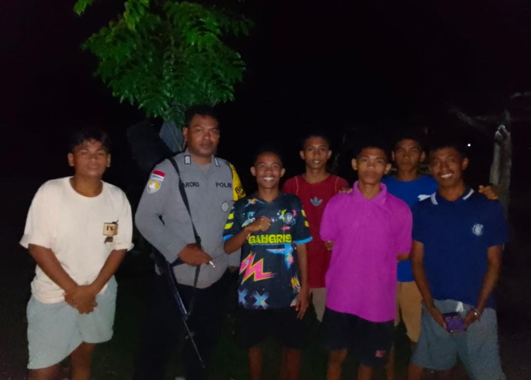 Polsek Malaka Barat Intensifkan Patroli Dialogis, Wujudkan Situasi Kamtibmas Aman dan Kondusif