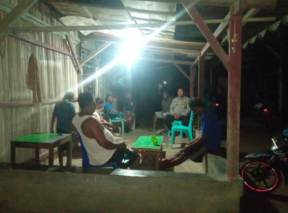 Polres Malaka Intensifkan Patroli Dialogis di Wewiku, Langkah Preventif Tekan Angka Kriminalitas