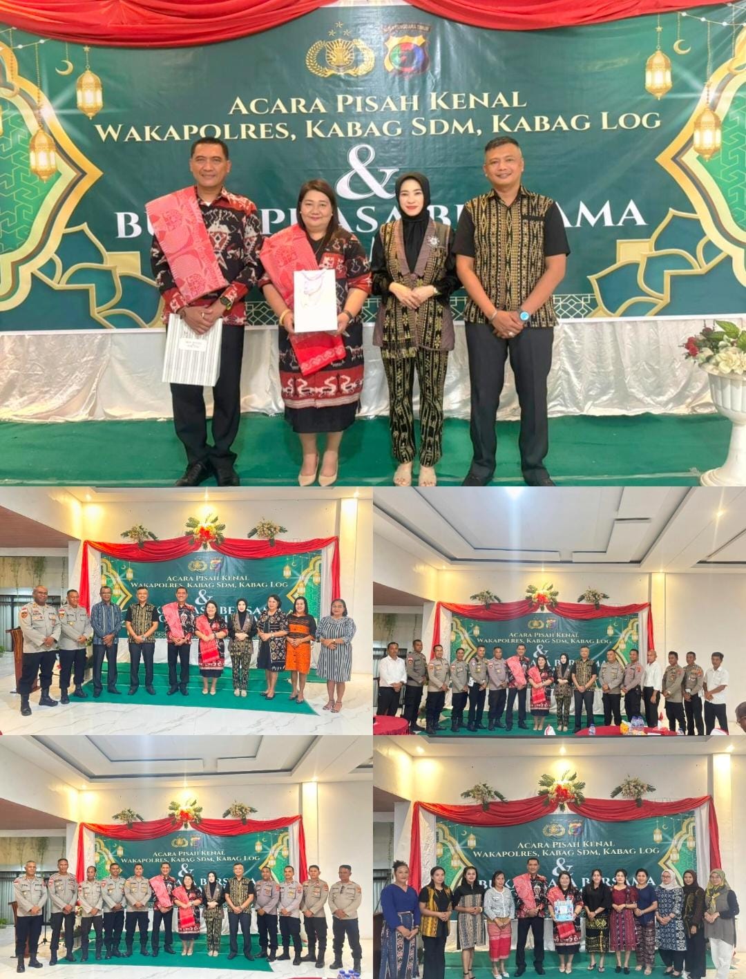 Pisah Kenal Wakapolres, Kabag SDM dan Kabag Log, Polres Malaka Perkuat Soliditas dalam Nuansa Kebersamaan Ramadan