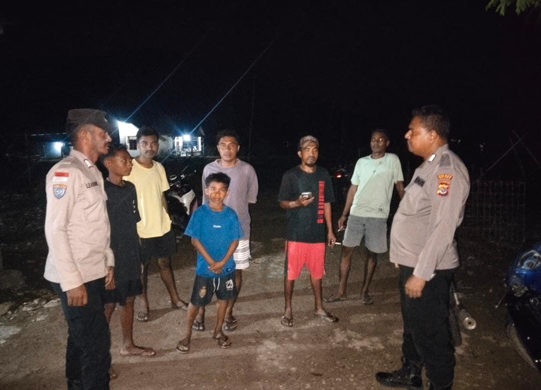 Polsek Sasitamean Intensifkan Patroli Dialogis, Antisipasi Curanmor dan Tawuran Pemuda