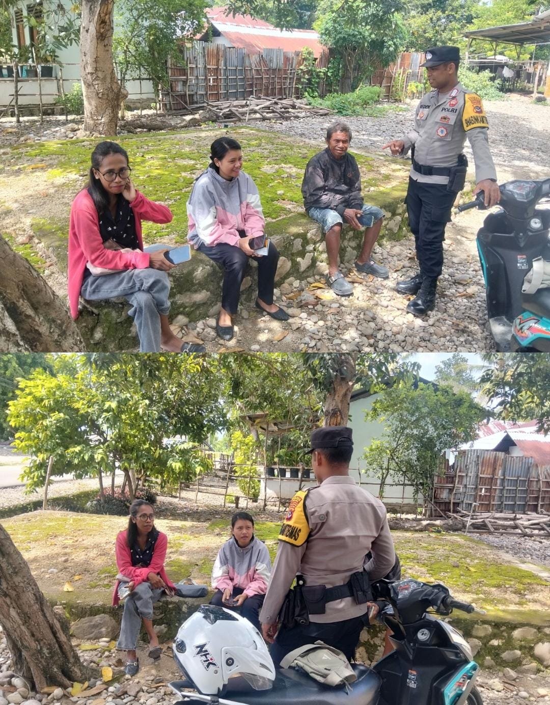 Personel Polsek Weliman Laksanakan Patroli Dialogis di Wilayah Hukum Weliman