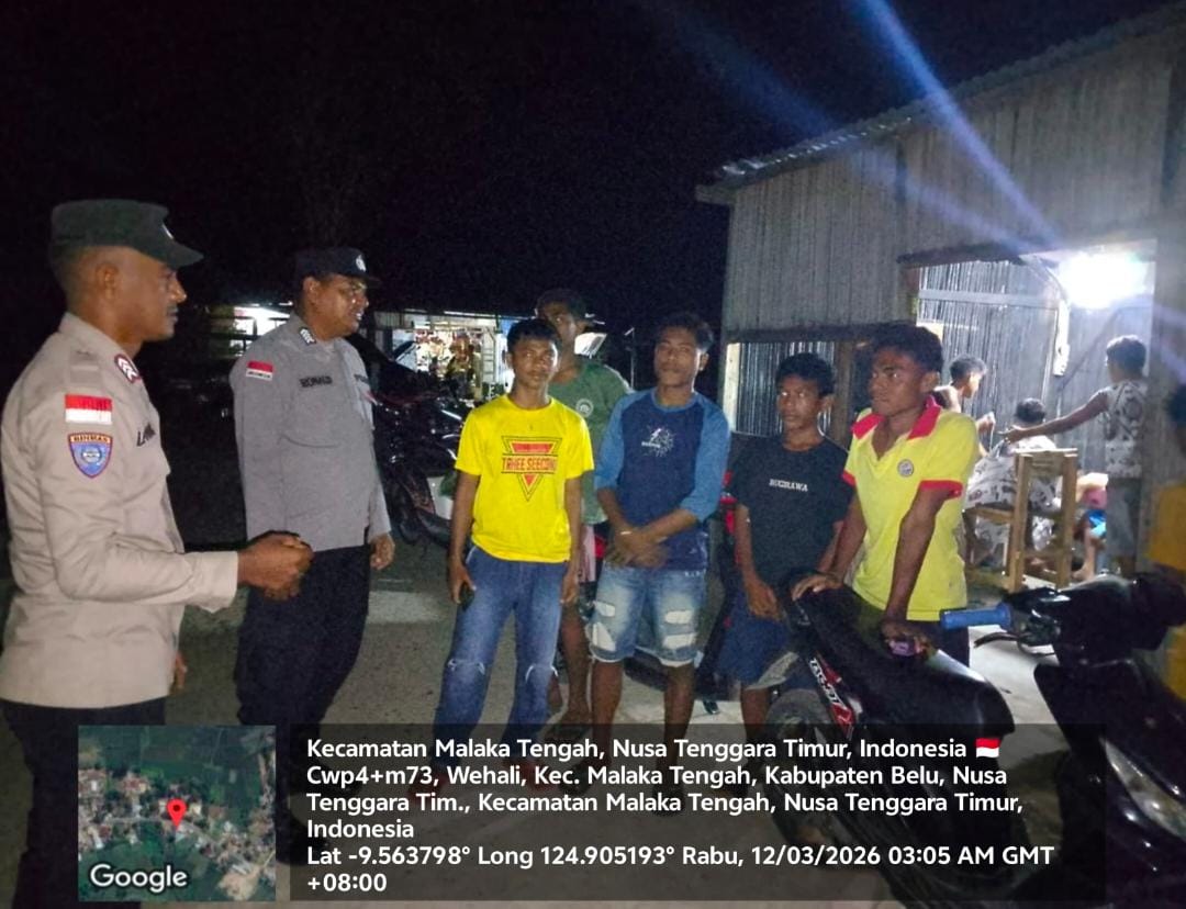 Polres Malaka Intensifkan Patroli Malam dan Patroli Sahur, Jaga Keamanan Selama Bulan Ramadhan