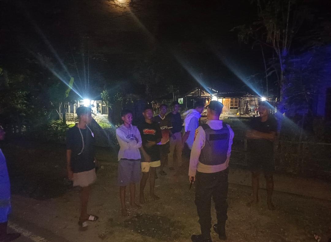 Respon Cepat Patroli Malam, Polsek Malaka Barat Berhasil Cegah Aksi Tawuran Remaja