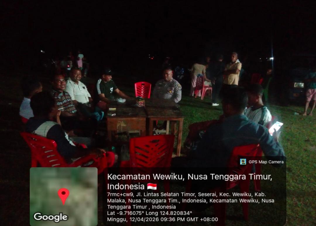 Polri Hadir di Tengah Masyarakat, Polsek Wewiku Gelar Patroli Dialogis Humanis Jaga Kamtibmas