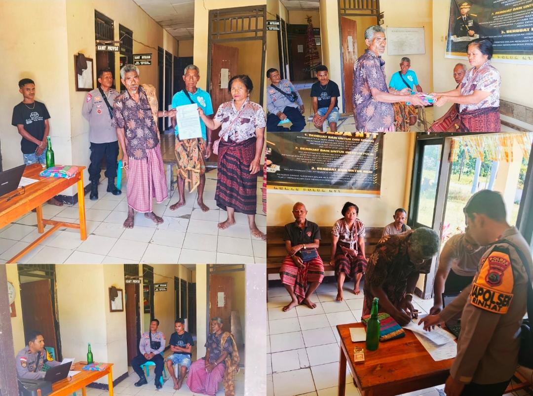 Polsek Rinhat selesaikan pengaduan masyarakat melalui restorative justice, wujudkan keadilan yang humanis