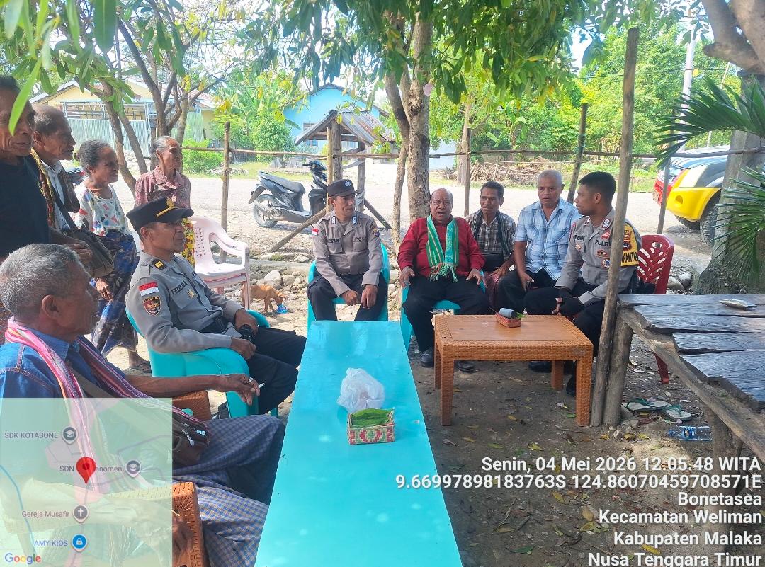 Patroli Dialogis Polsek Weliman, Ciptakan Situasi Aman dan Kondusif di Tengah Masyarakat